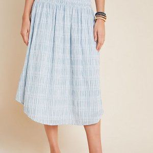 Karyn Smocked Midi Skirt by Maeve